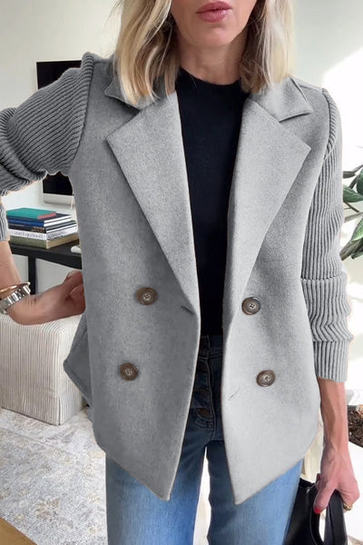 Lässiger Knopf-Blazer – Steigern Sie Ihr Selbstbewusstsein mit mühelosem Stil