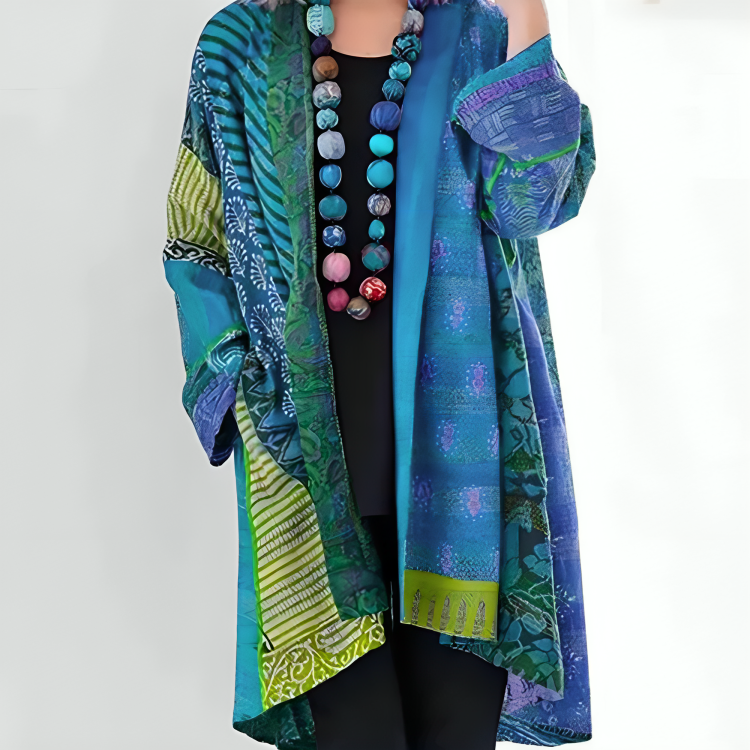 Boho-Kimono-Cardigan – Künstlerische Eleganz mit Mühelosem Flair