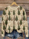 Weihnachtsbaum-Pullover – Festliche Wärme mit verspieltem Charme