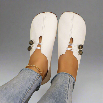 Madeline - Bequeme Slip-On Flachsandalen