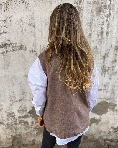 Strick-Slipover – Schickes Layering für Mühelosen Stil