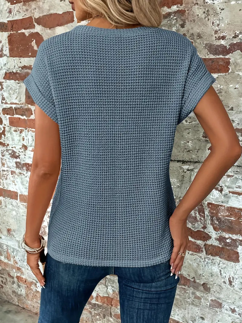 Strukturstricktop – Lässiger Chic mit Entspannter Eleganz