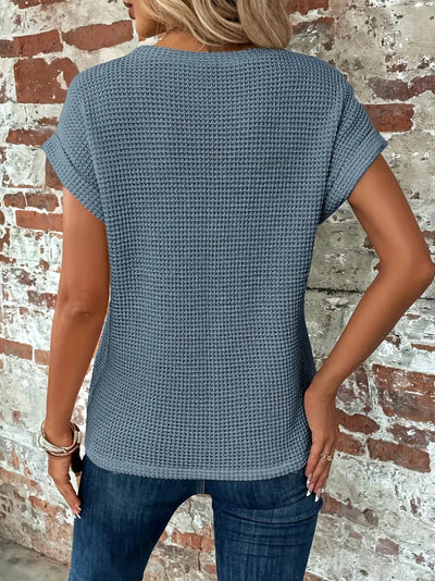 Strukturstricktop – Lässiger Chic mit Entspannter Eleganz