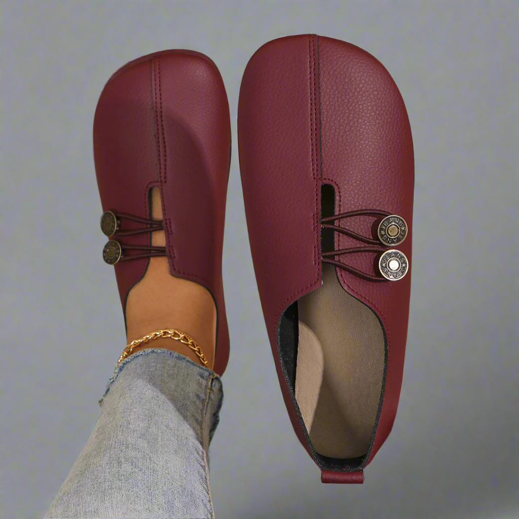 Madeline - Bequeme Slip-On Flachsandalen