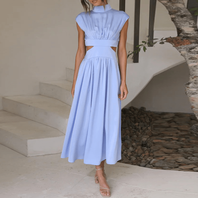 Midikleid mit Cut-Outs – Kühne Raffinesse für Mühelosen Glamour