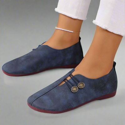 Madeline - Bequeme Slip-On Flachsandalen