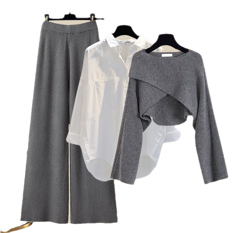 Dreiteiliges Outfit-Set – Müheloser Chic mit Moderner Vielseitigkeit