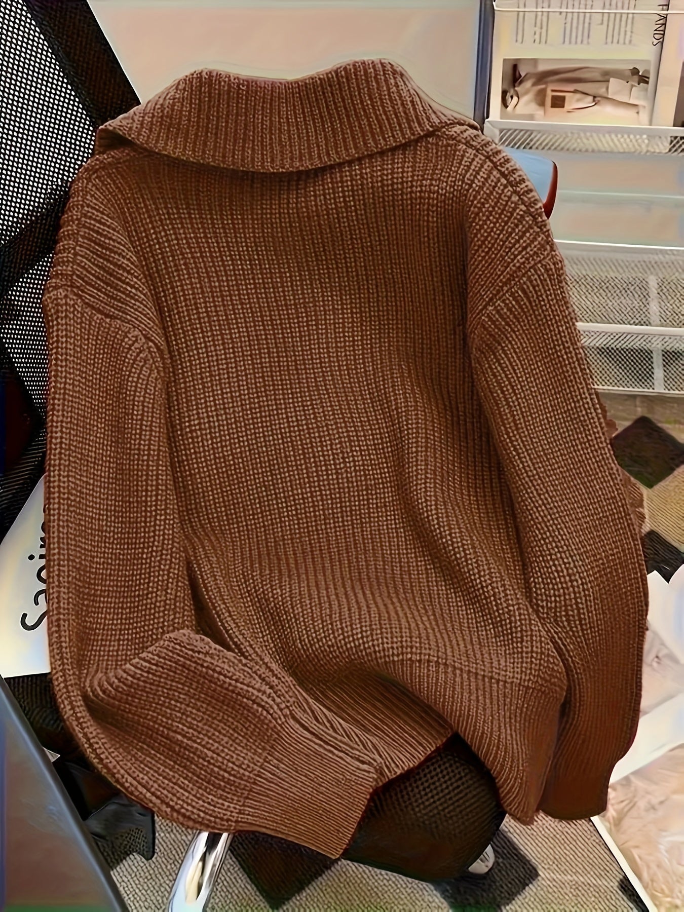 Stylische Jacke mit großen Knöpfen – Steigere dein Selbstbewusstsein und deine Wärme