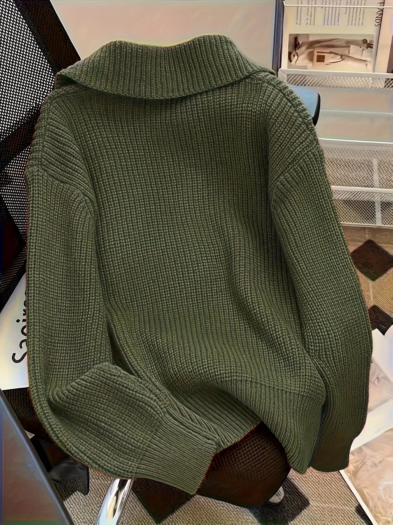 Stylische Jacke mit großen Knöpfen – Steigere dein Selbstbewusstsein und deine Wärme