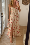 Blumen-Maxikleid – Romantische Eleganz mit modernem Touch
