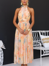 Halterneck-Maxikleid - Kleid für Selbstbewusstsein und Eleganz