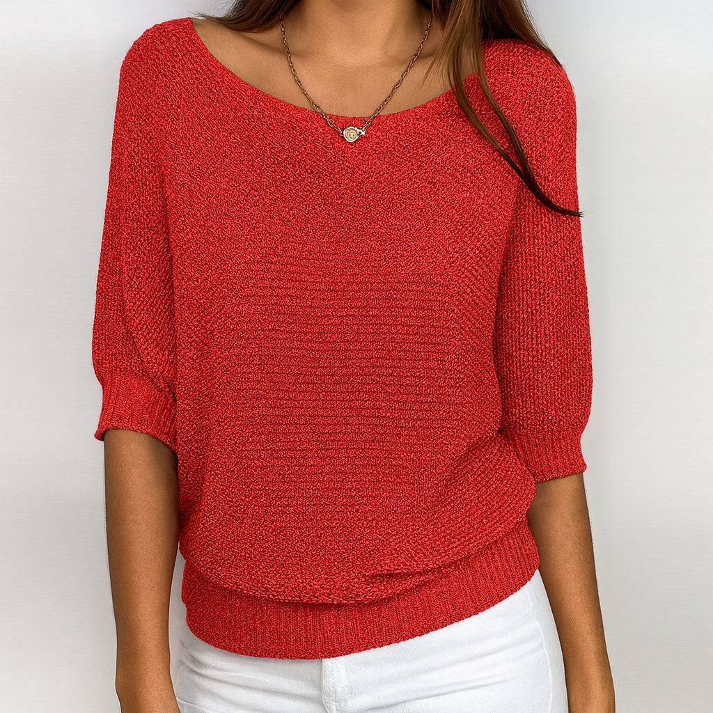 Fledermausärmel-Pullover – Entspannte Eleganz mit mühelosem Charme