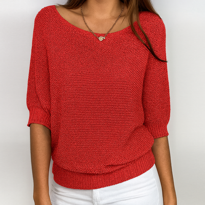 Fledermausärmel-Pullover – Entspannte Eleganz mit mühelosem Charme
