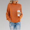 Grobstrick-Rollkragenpullover – Gemütliche Wärme mit mühelosem Stil