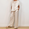Eleganter Satin-Overall – Raffinierter Stil mit Müheloser Anmut
