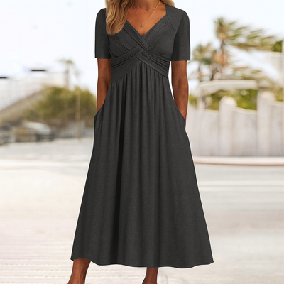 Elegantes Midikleid – Schmeichelhafte Passform mit Zeitloser Anmut