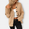 Gemütliche Strickjacke mit Knöpfen – Lässig & Schick