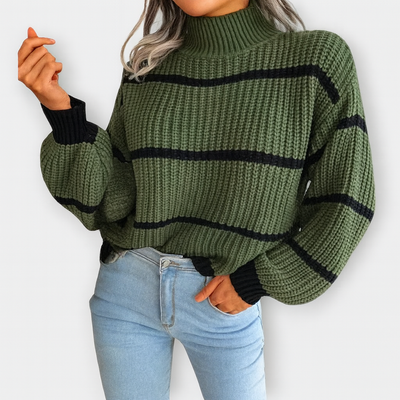 Stylistischer Rollkragenpullover – Luxuriöser Rollkragen für unvergleichliche Wärme