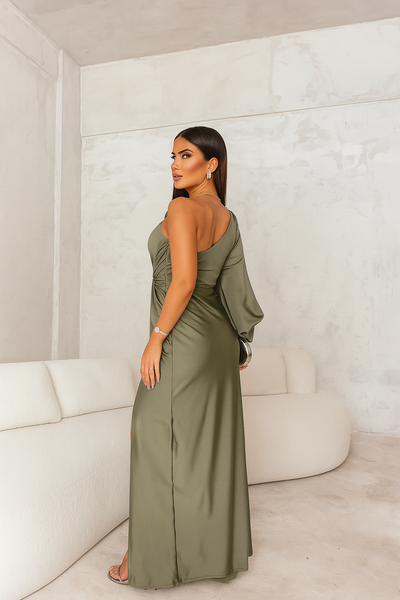 Elegantes einseitiges Abendkleid – erziele Aufmerksamkeit bei jedem Schritt