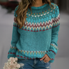 Gestrickter Musterpullover – Wärmender Stil für kalte Tage
