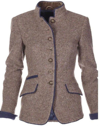 Strukturierter Wollblazer – Raffinierte Eleganz mit Selbstbewusstem Stil