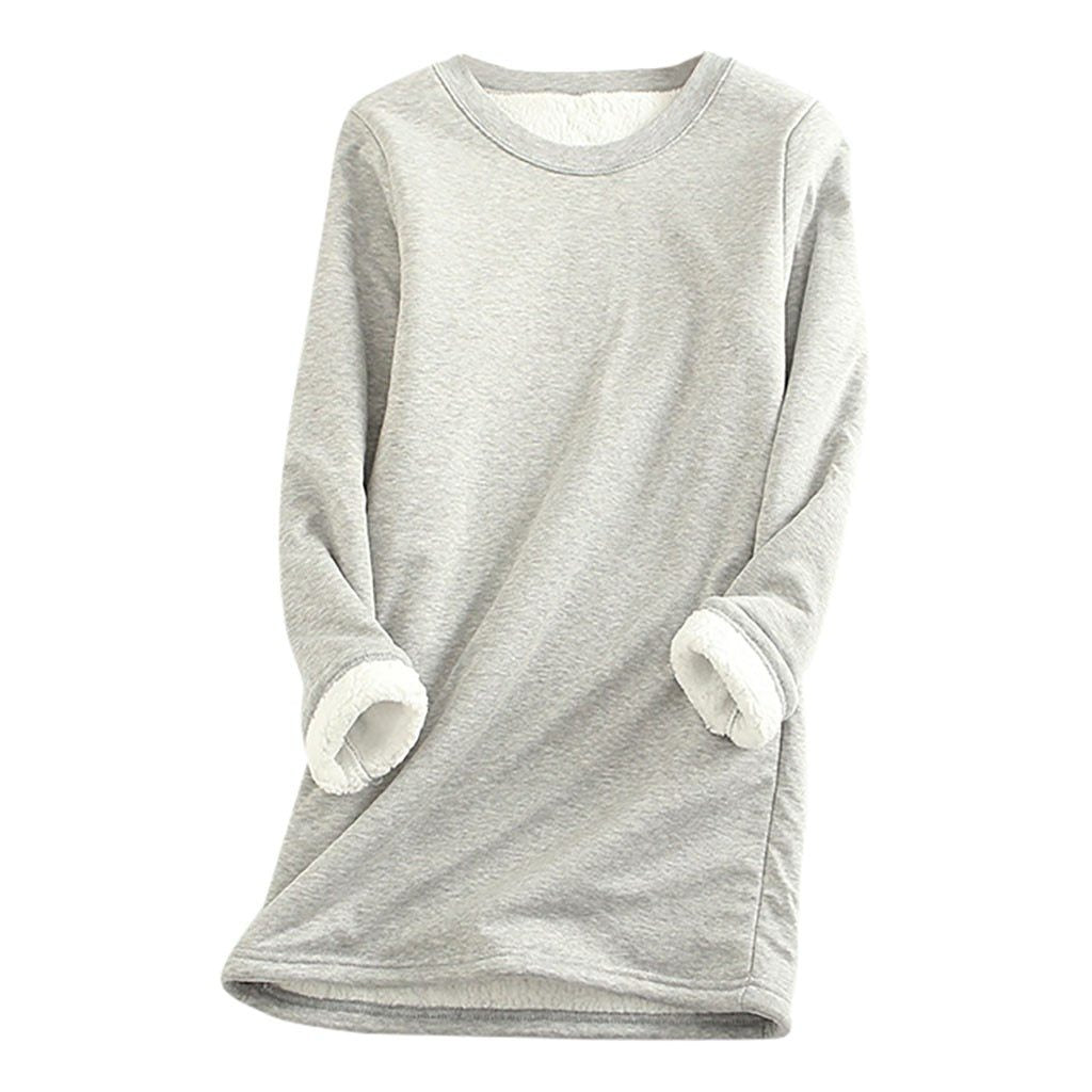 Gefüttertes Fleece-Kleid – Sanfte Wärme mit entspanntem Komfort