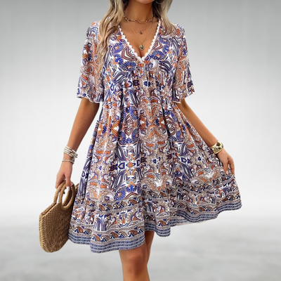 Bohemian Minikleid – Fühle Dich Frei und Strahlend