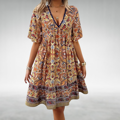 Bohemian Minikleid – Fühle Dich Frei und Strahlend