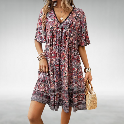 Bohemian Minikleid – Fühle Dich Frei und Strahlend