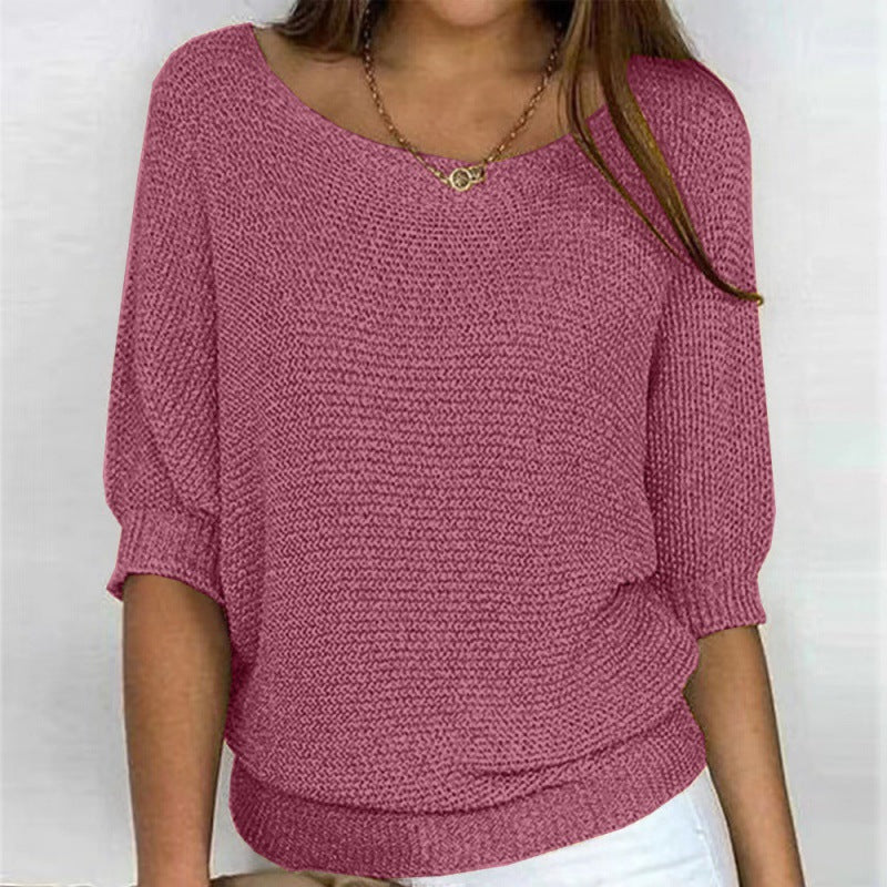Fledermausärmel-Pullover – Entspannte Eleganz mit mühelosem Charme