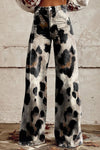 Leopardenjeans mit weitem Bein – Entfesseln Sie Ihr wildes Selbstbewusstsein