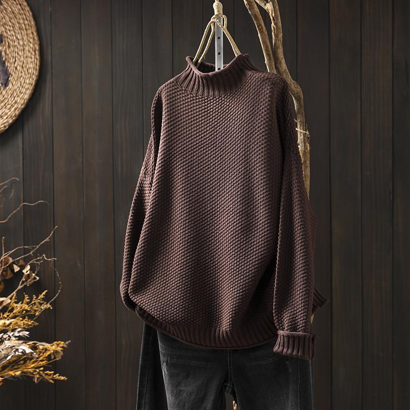 Pullover mit hohem Kragen – Minimalistischer Stil mit müheloser Raffinesse
