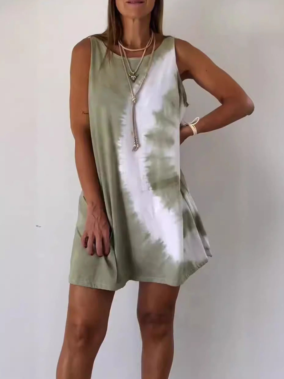 Ärmelloses Sommerkleid – Bequeme Eleganz für warme Tage