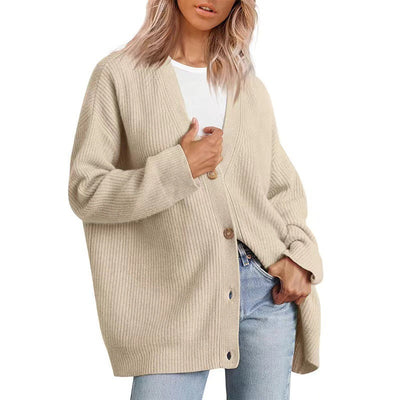 Lockerer Cardigan – Mühelose Eleganz mit täglichem Komfort