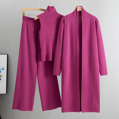 3-teiliges Lounge-Set – Steigere dein Selbstbewusstsein mit schickem Stil