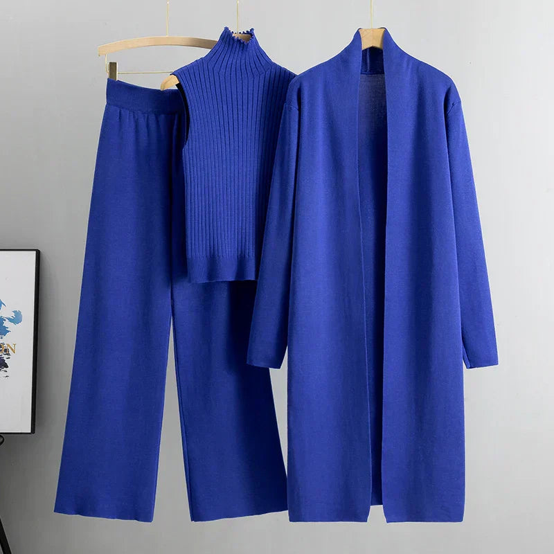 3-teiliges Lounge-Set – Steigere dein Selbstbewusstsein mit schickem Stil