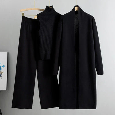 3-teiliges Lounge-Set – Steigere dein Selbstbewusstsein mit schickem Stil
