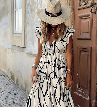 Fließendes Maxikleid – Mühelose Anmut für Sonnige Tage