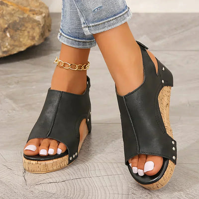 Malvarrosa – Keilabsatzsandalen