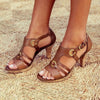Karen - Bequeme Absatzsandalen