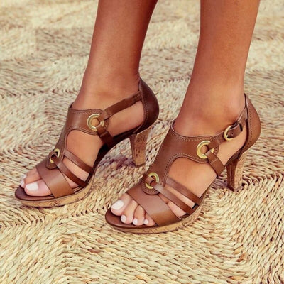 Karen - Bequeme Absatzsandalen