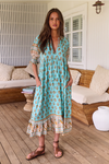Boho-Maxikleid mit Print – Lässiger Stil mit Mühelosem Charme