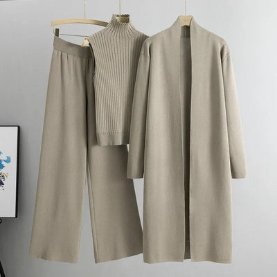 3-teiliges Lounge-Set – Steigere dein Selbstbewusstsein mit schickem Stil