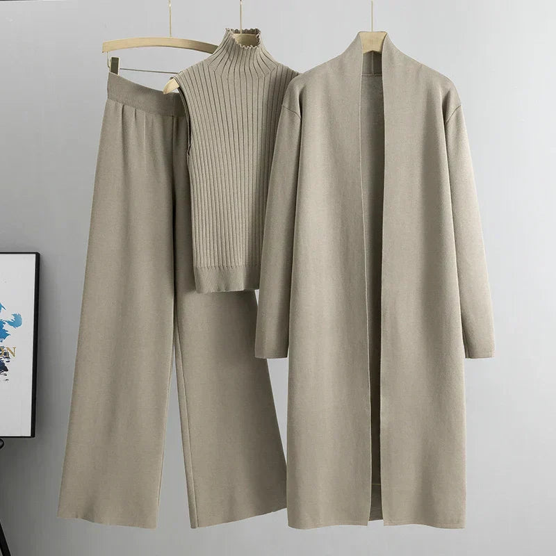 3-teiliges Lounge-Set – Steigere dein Selbstbewusstsein mit schickem Stil