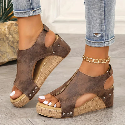 Malvarrosa – Keilabsatzsandalen