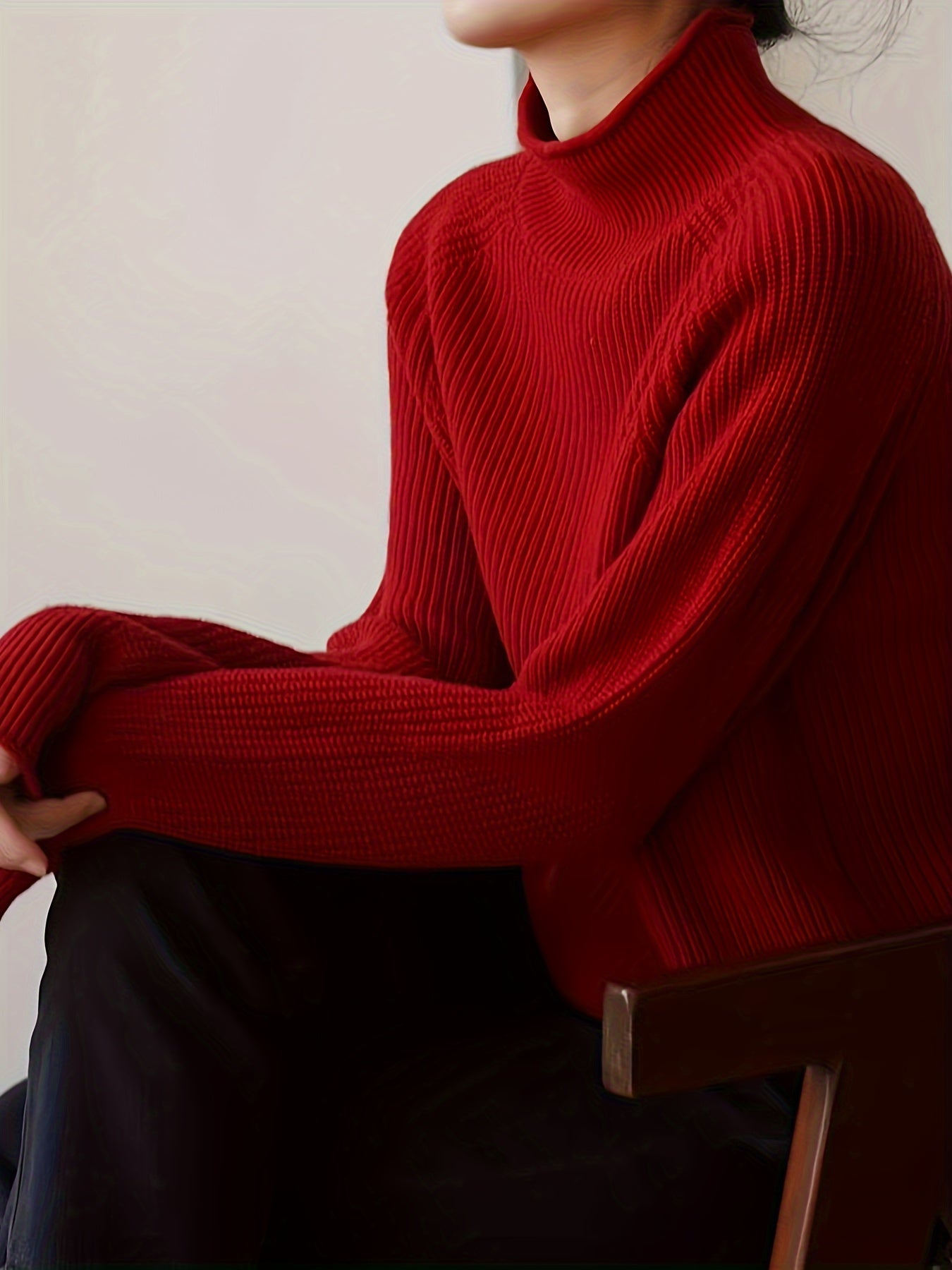 Pullover mit Stehkragen – Raffinierte Wärme mit moderner Eleganz