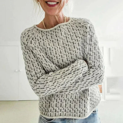 Gemusterter Pullover – Müheloser Stil mit täglichem Komfort
