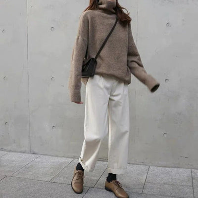 Rollkragenpullover – Mühelose Raffinesse mit gemütlicher Wärme