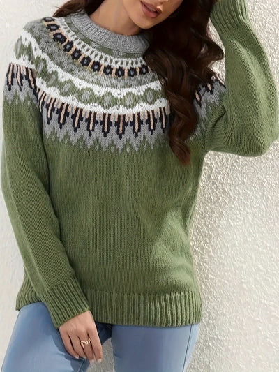 Fair-Isle-Pullover – Zeitlose Wärme mit winterlicher Eleganz