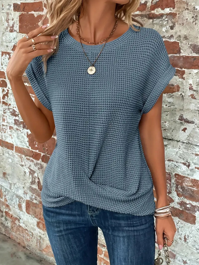Strukturstricktop – Lässiger Chic mit Entspannter Eleganz